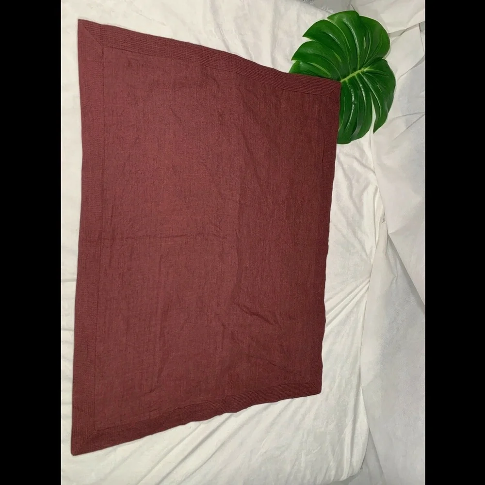 NWD $120 Hotel Collection Linen Standard‎ Pillow Sham Case